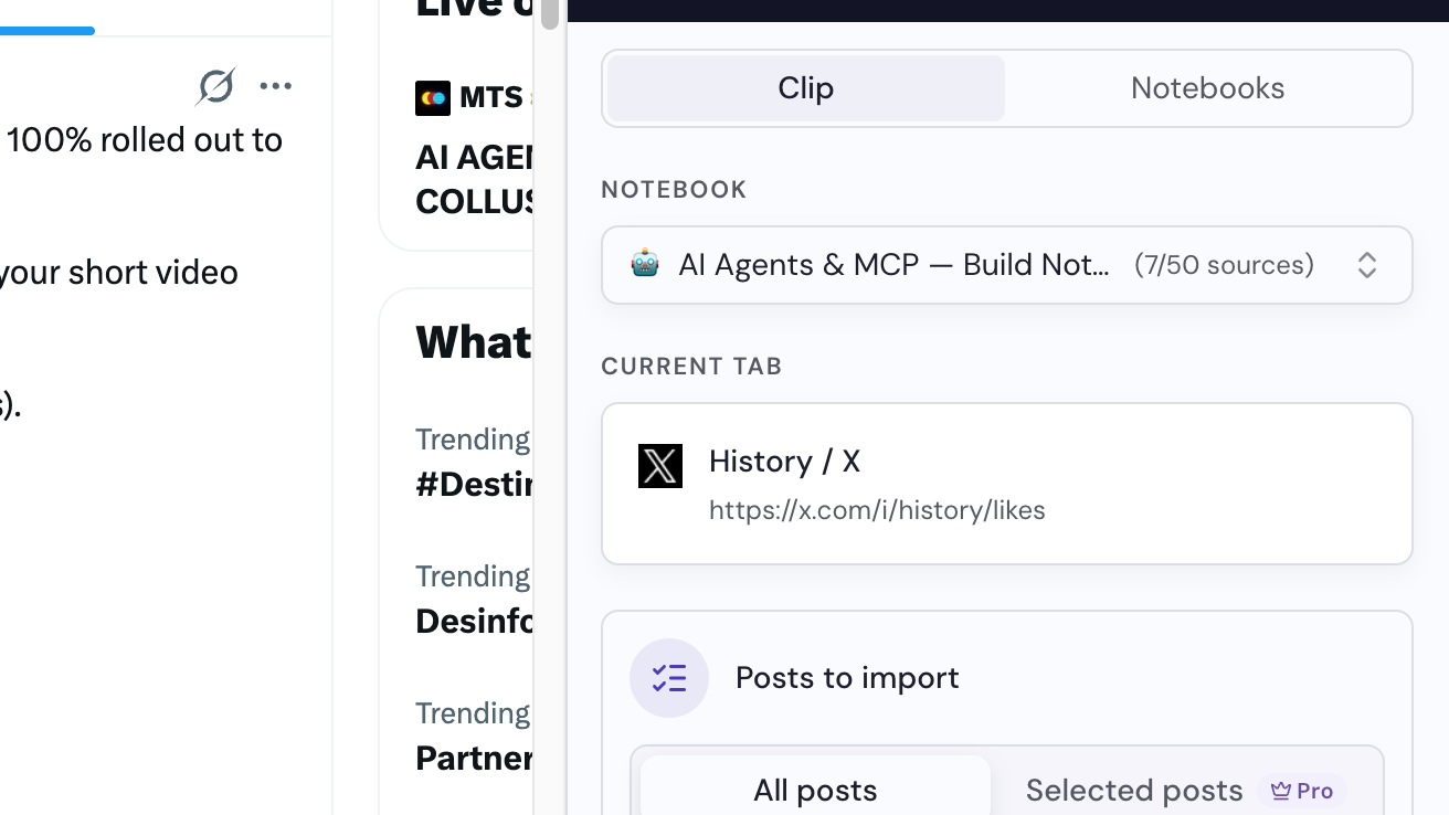 Select a notebook