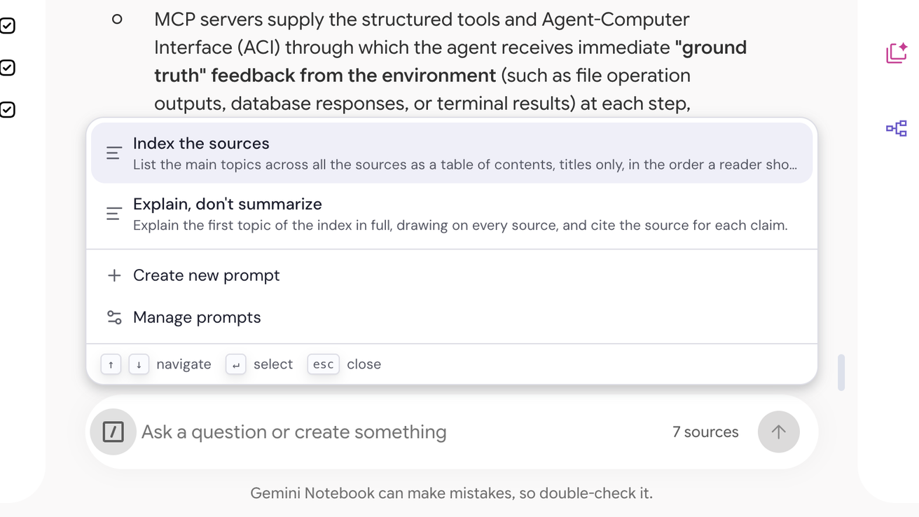 Click Create new prompt