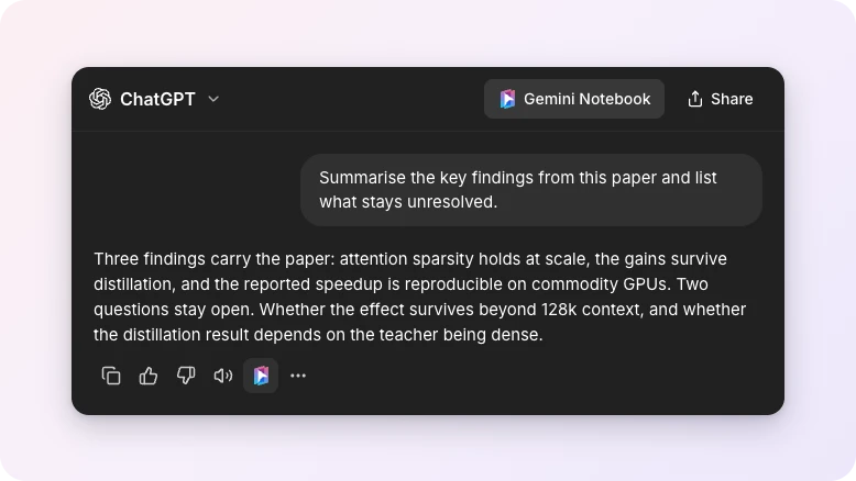 AI chats